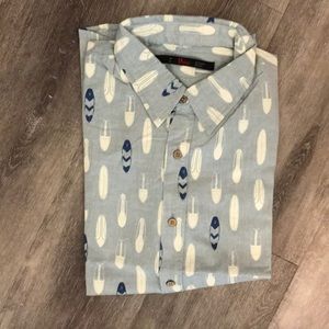 Medium stoic short sleeve button down